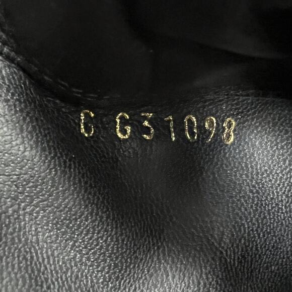 Chanel Black Quilted Leather Cap Toe Ankle Boots Size 38 EU Fall Boots - Picture 7 of 10